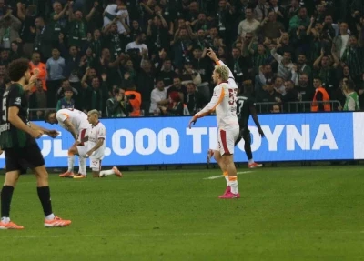 Galatasaray, ligde bu sezon ilk kez yenildi
