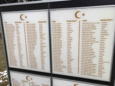 Gali&ccedil;ya Cephesi&rsquo;nde şehit d&uuml;şen ecdada b&uuml;y&uuml;k vefa
