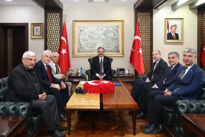 Gazetecilerden Siirt Valisi Kızılkaya’ya Ziyaret