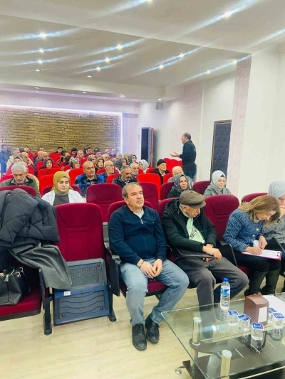 Gazi Huzurevi&rsquo;nde afet farkındalık eğitimi
