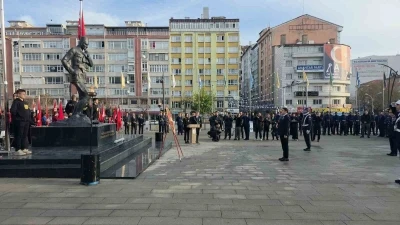 Gazi Mustafa Kemal Atatürk, vefatının 87. yıl dönümünde Kütahya’da düzenlenen törenle anıldı
