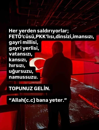 Gazi Tümgeneral Ala, hainlere meydan okudu: &quot;Topunuz gelin&quot;
