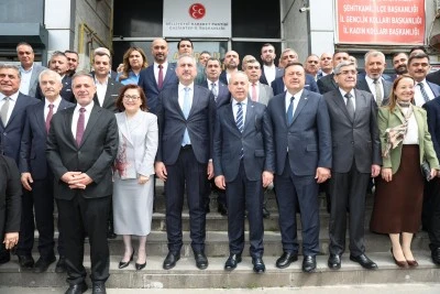 Gaziantep AK Parti Heyetinden MHP İl Başkanı Mehmet Sait Kılı&ccedil;&rsquo;a Hayırlı Olsun Ziyareti