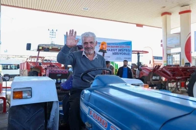 Gaziantep Büyükşehir’den çiftçiye 18 milyon 392 bin 300 litre mazot desteği
