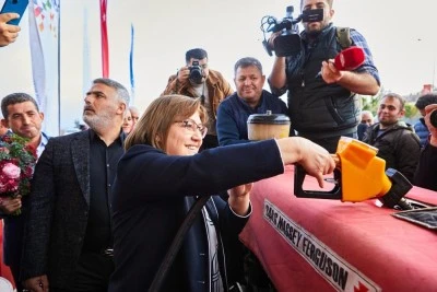 Gaziantep Büyükşehir’in mazot desteği başladı