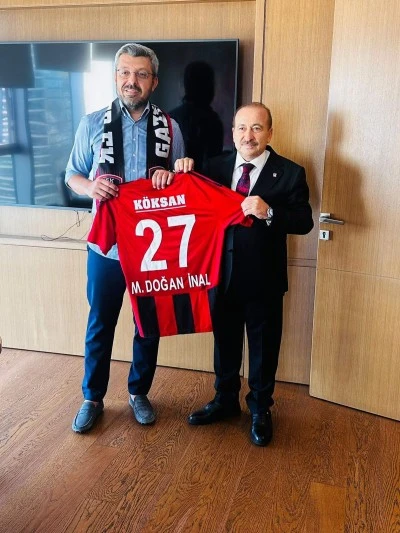 Gaziantep FK Başkanı Yılmaz’dan Mustafa Doğan İnal’a Ziyaret