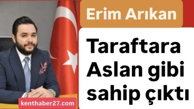 Gaziantep FK Yükseliyor, Erim Arıkan taraftara “Aslan” Gibi sahip çıktı!