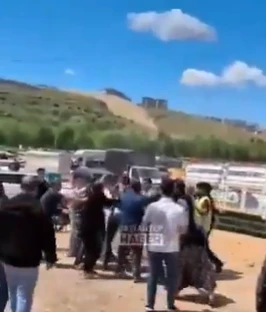 Gaziantep Hayvan Pazarında Kavga