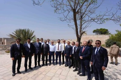Gaziantep heyeti, Suriye’nin Halep kentinde temaslarda bulundu