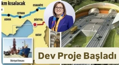 Gaziantep’i Liman Şehri Yapacak Dev Proje Başladı