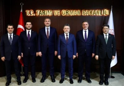 Gaziantep&rsquo;in Barak Ovası, Kılavuzlu ve &Ccedil;etintepe Barajı talepleri Bakan Yumaklı&rsquo;ya iletildi