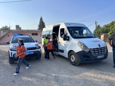 Gaziantep Jandarmasından Okulların İlk Gününde Yoğun Güvenlik Önlemleri