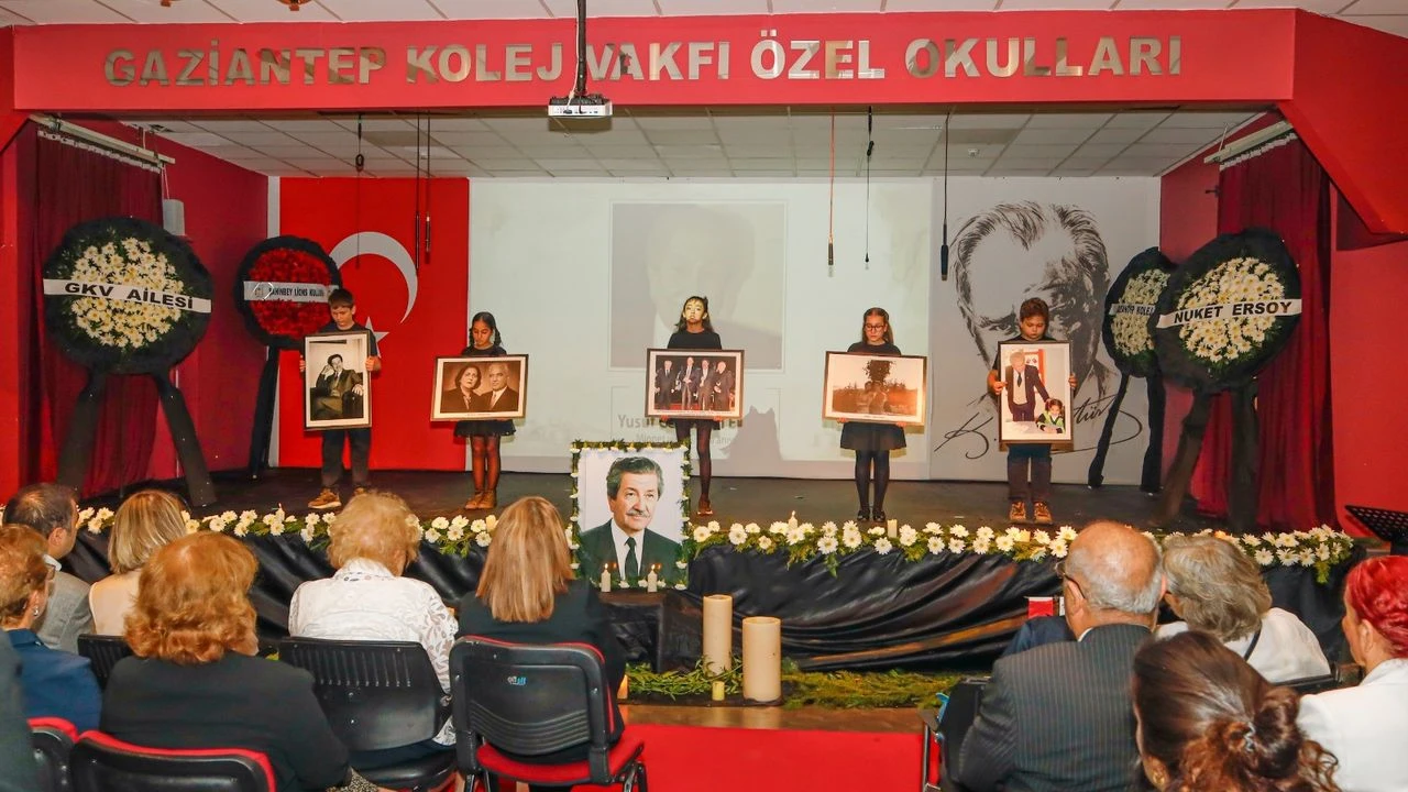 Gaziantep Kolej Vakfı’nda Duygusal Anma Töreni