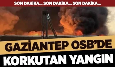 Gaziantep OSB’de Aynı Gün İkinci Yangın!