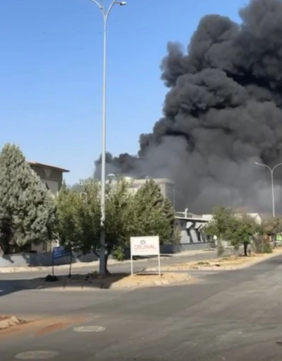 Gaziantep OSB’de Geri Dönüşüm Tesisinde Büyük Yangın