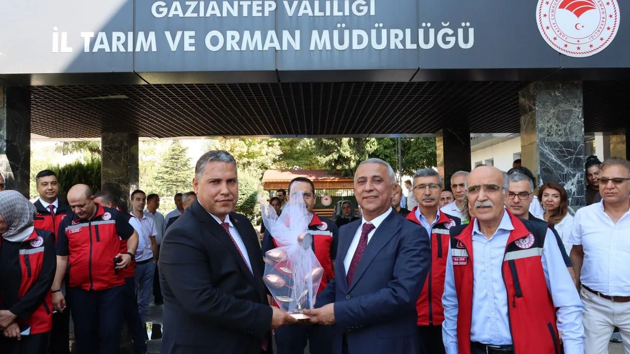 Gaziantep Tarım İl Müdürlüğü'nde Bayrak Değişimi