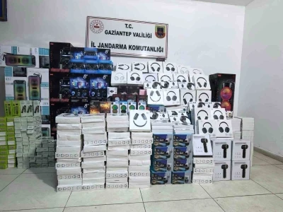Gaziantep&rsquo;te 1,5 milyon TL değerinde ka&ccedil;ak elektronik eşya ele ge&ccedil;irildi
