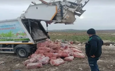 Gaziantep&rsquo;te  1,6 Ton Bozulmuş Ciğer Yakalandı