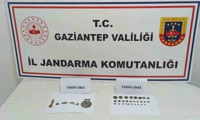 Gaziantep’te 28 adet sikke ele geçirildi: 3 gözaltı