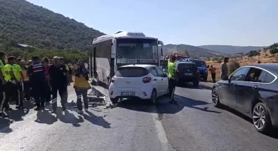 Gaziantep’te 3 aracın karıştığı zincirleme kaza: 1 ölü, 3 yaralı
