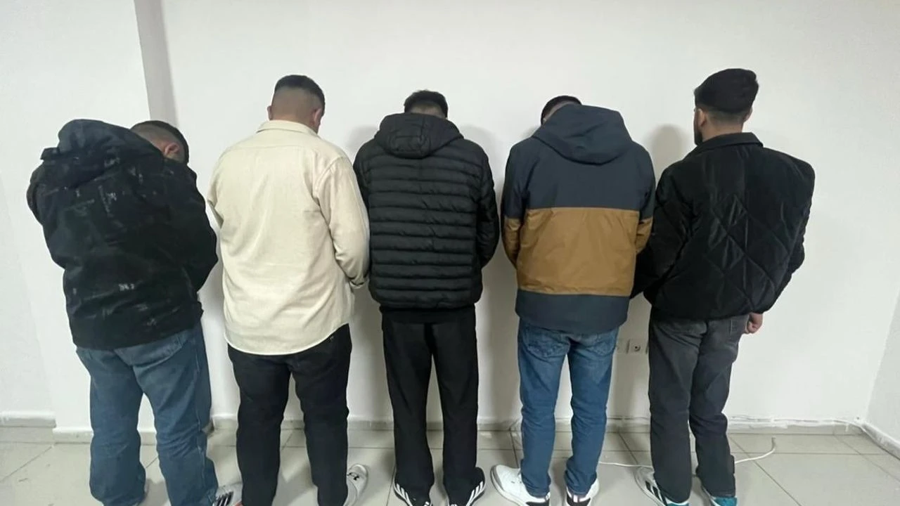 Gaziantep’te 5 şüpheli yakalandı