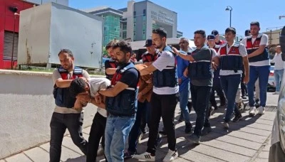 Gaziantep'te 52 vatandaşı 109 milyon TL dolandıran 40 şüpheli tutuklandı