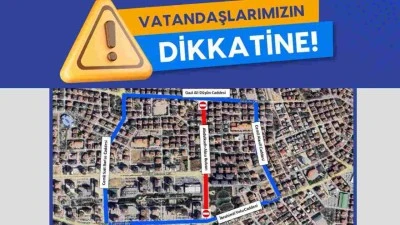 Gaziantep’te Atatürk Bulvarı 1 Hafta Trafiğe Kapatılıyor