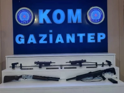 Gaziantep’te bağ evine kaçak silah operasyonu: 6 silah ele geçirildi
