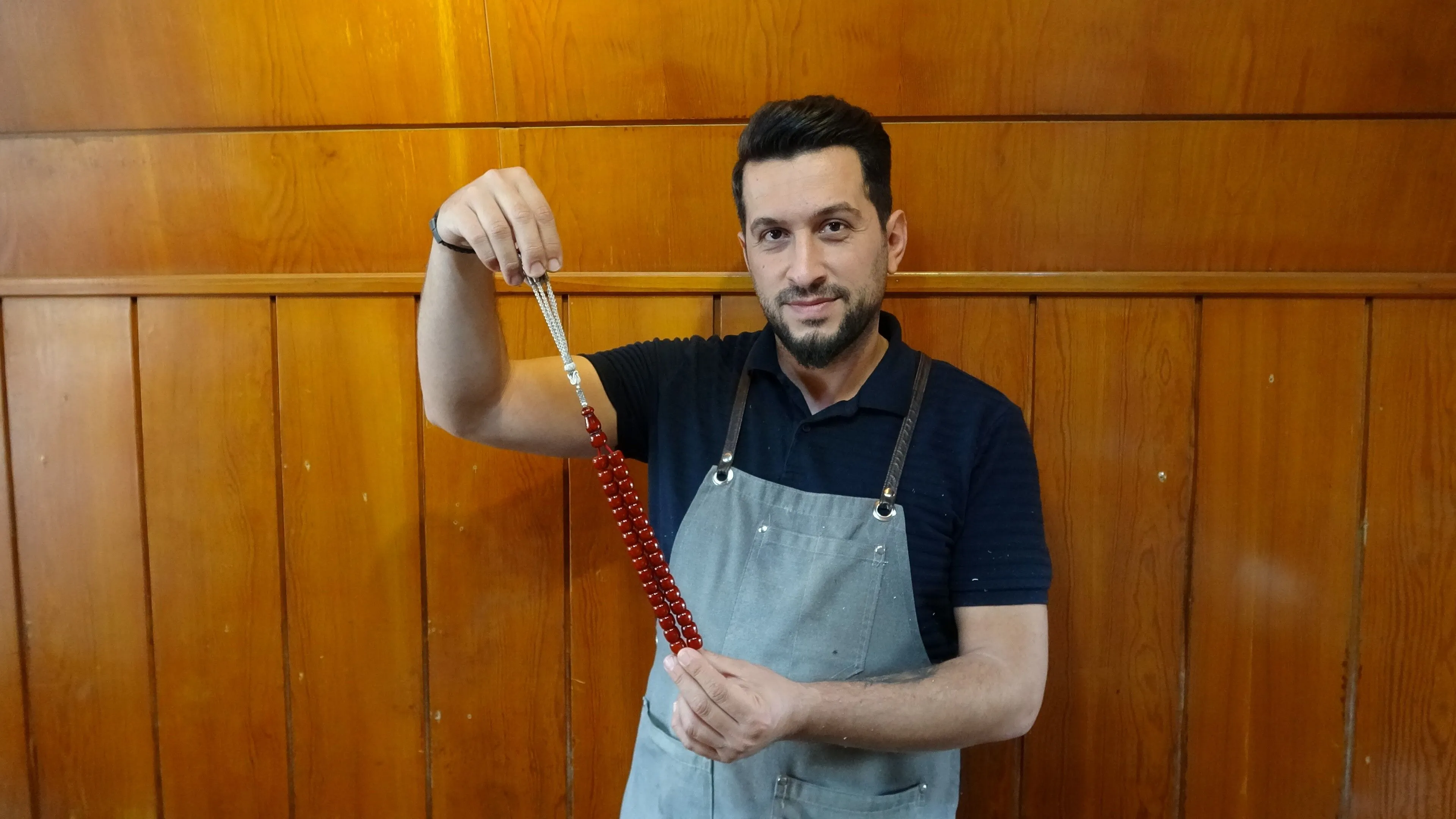 Gaziantep'te bu tespihin fiyatı dudak uçuklatıyor