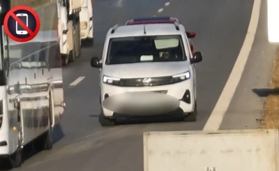 Gaziantep’te dron destekli trafik denetimlerinde 829 araca ceza
