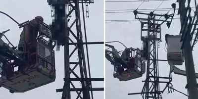 Gaziantep&rsquo;te Elektrik Direğine &Ccedil;ıkan Muhtar Akıma Kapılarak Hayatını Kaybetti