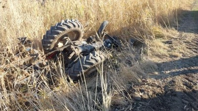 Gaziantep'te feci kaza: Traktörün sürücüsü öldü