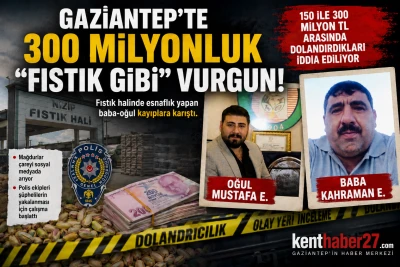 Gaziantep&rsquo;te Fıstık Ticaretinde B&uuml;y&uuml;k Kriz! 300 Milyon TL&rsquo;lik Vurgun İddiası