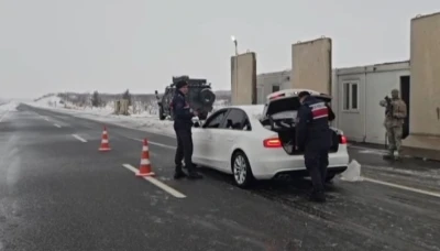 Gaziantep&rsquo;te jandarmadan 2 bin 60 personelle yılbaşı ve kar yağışı tedbiri
