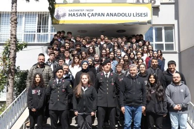 Gaziantep&rsquo;te Jandarmadan &Ouml;ğrencilere Meslek Tanıtımı