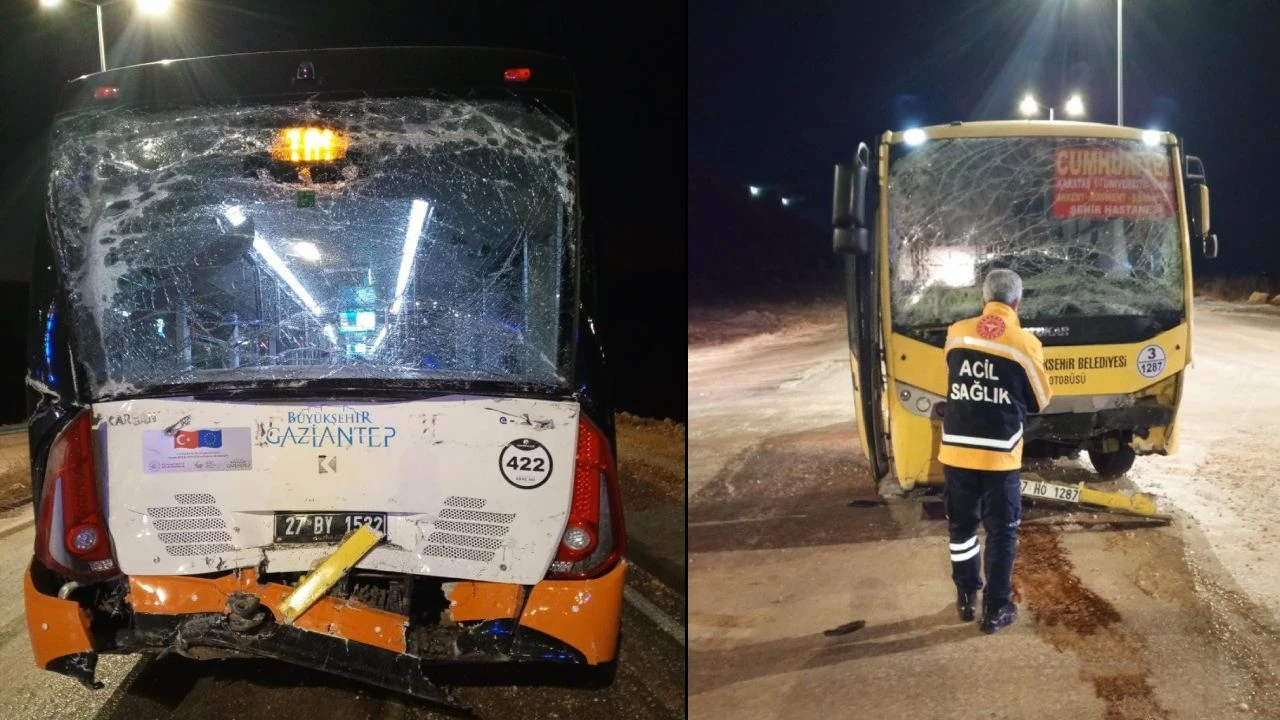 Gaziantep&rsquo;te Kaza 4 yolcu yaralandı&hellip;