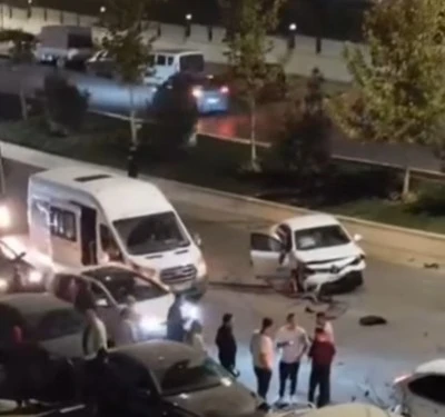 Gaziantep'te kaza GELİYORUM dedi!