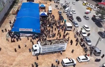 Gaziantep&rsquo;te kurban pazarlarında dron destekli denetim ve sahte para uyarısı