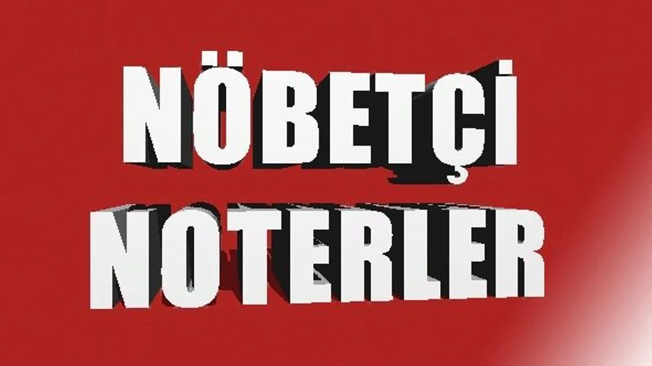 Gaziantep&rsquo;te n&ouml;bet&ccedil;i noterler