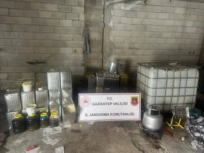 Gaziantep&rsquo;te Sahte Zeytinyağı Operasyonu,1.500 Litre &Uuml;r&uuml;n Ele Ge&ccedil;irildi
