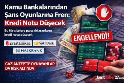 Gaziantep&rsquo;te Şans Oyunu Oynayanlara Uyarı