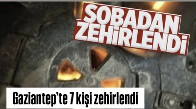 Gaziantep&rsquo;te Soba Faciası: 7 Kişilik Aile Ağır Yaralandı