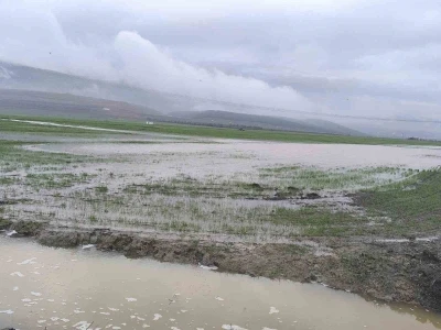 Gaziantep&rsquo;te tarım arazileri su altında kaldı
