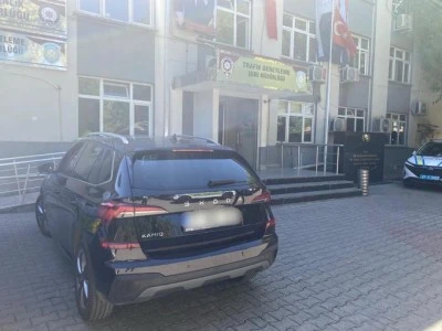 Gaziantep’te ters yönde seyreden araca işlem yapıldı