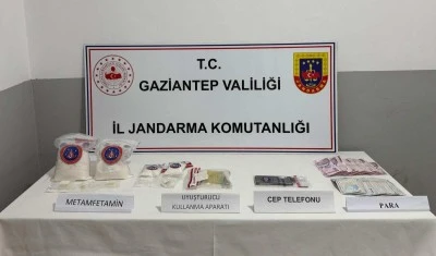 Gaziantep&rsquo;te Uyuşturucu Tacirine B&uuml;y&uuml;k Darbe! 2 Kilodan Fazla Metamfetamin Ele Ge&ccedil;irildi