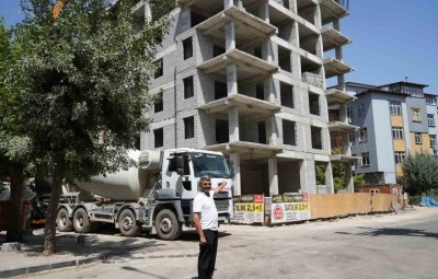 Gaziantep’te yerinde dönüşümle yeni binalar yükseliyor