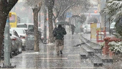 Gaziantep&rsquo;te yoğun kar yağışı etkili oluyor
