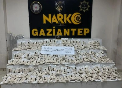 Gaziantep’te zehir tacirlerine ağır darbe! 192 tutuklama