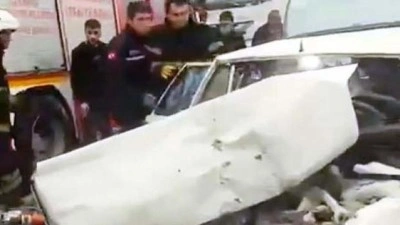 Gaziantep'te zincirleme kaza: &Ouml;l&uuml; ve yaralılar var