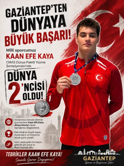 Gaziantep&rsquo;ten D&uuml;nyaya B&uuml;y&uuml;k Gurur!